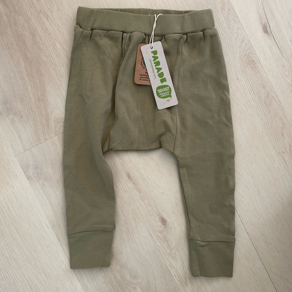 Parade organics Olive Green Kids Bottoms